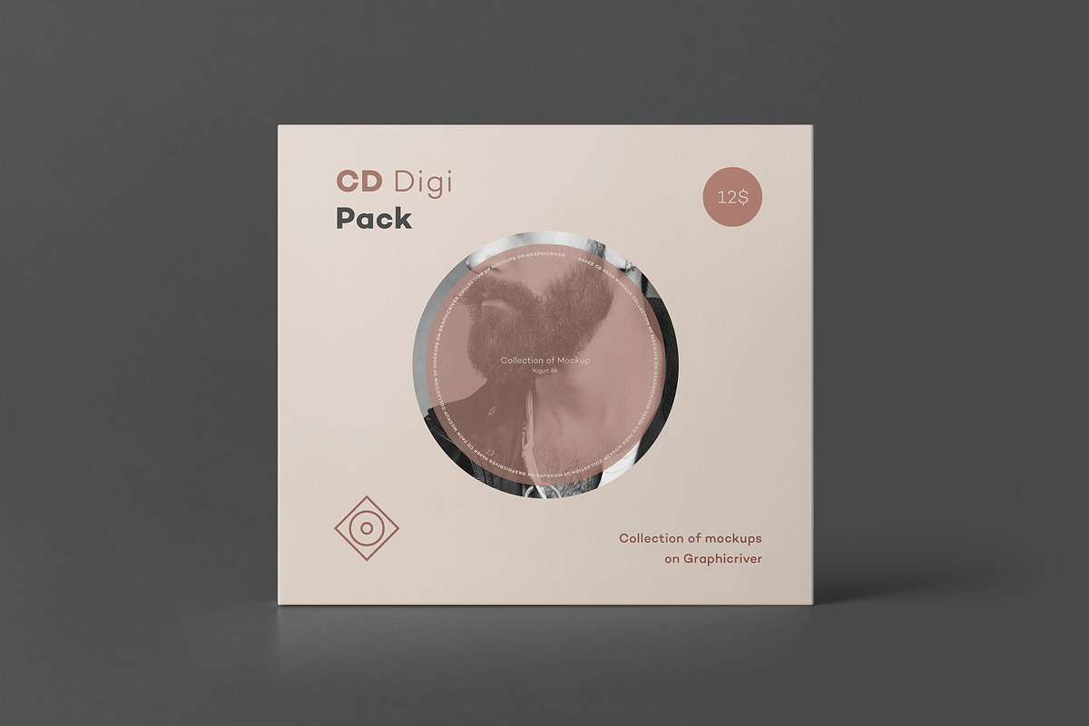CD Digi Pack Mock-up 2, a Packaging Mockup by Yogurt86 (Photo 15 of 15)