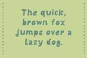 Green Sea Whimsy Quirky Duo Font, a Handwritten Font by Ashiya Pixel (Thumbnail 3 of 9)