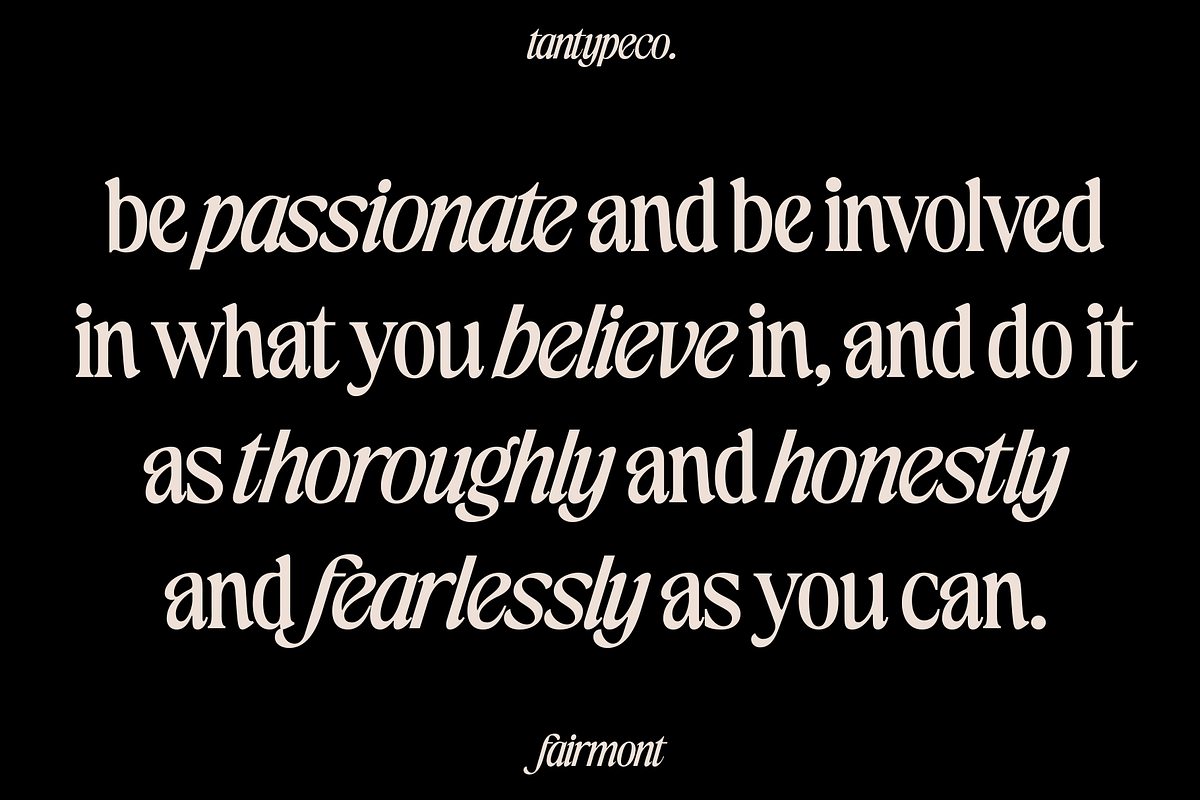 TAN-FAIRMONT DUO FONT, a Serif Font by TanType (Photo 10 of 10)