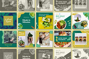 Chef Instagram Templates for Canva, a Social Media Template by Sakura Digitals (Thumbnail 3 of 5)