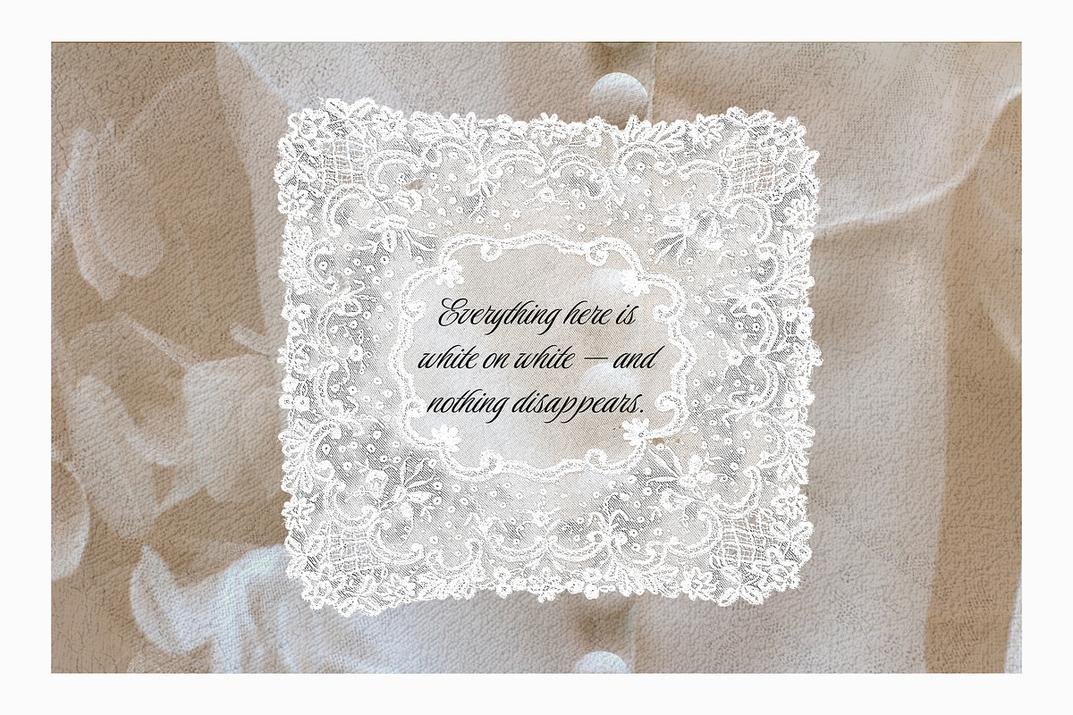 Lace, Frames, Doilies & Overlays, a Texture Graphic by Anzhelika (Photo 4 of 12)