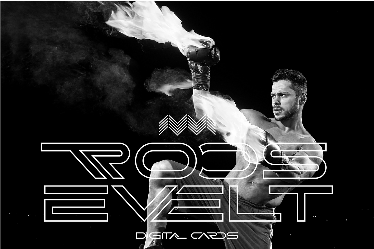 Digital Cards  - Tech Font, a Sans Serif Font by 177Studio (Photo 4 of 8)