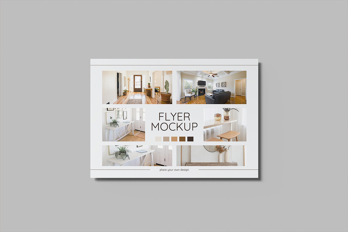 A4 Flyer Mockup, an Advertising Mockup by Graphicell (Photo 5 of 11)