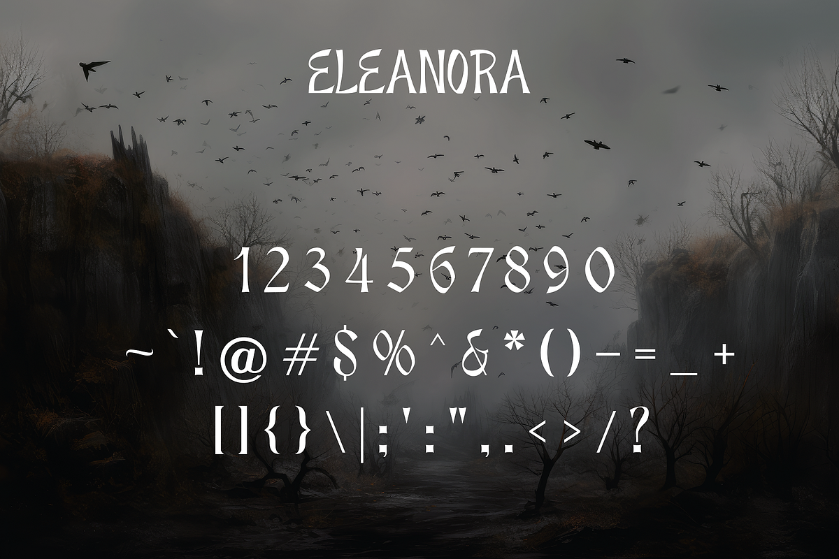 Eleanora - Medieval Blackletter Font, a Serif Font by HipFonts (Photo 8 of 10)