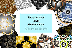 Moroccan and geometry 70 seamless