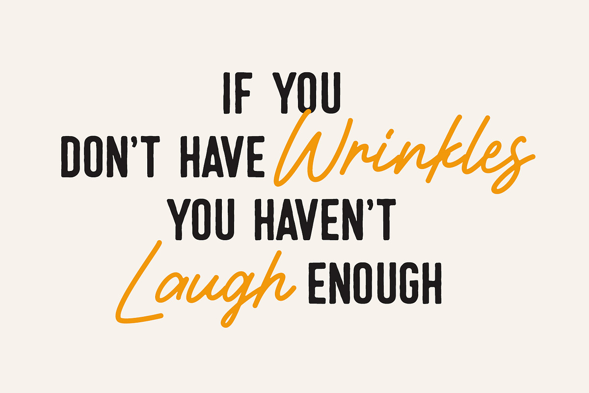 Casvatio Font Duo Script Sans, a Script Font by Maulana Creative (Photo 2 of 7)
