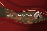 Beauty Vlogger Youtube Channel Art, a Social Media Template by Louds Studio (Thumbnail 4 of 10)