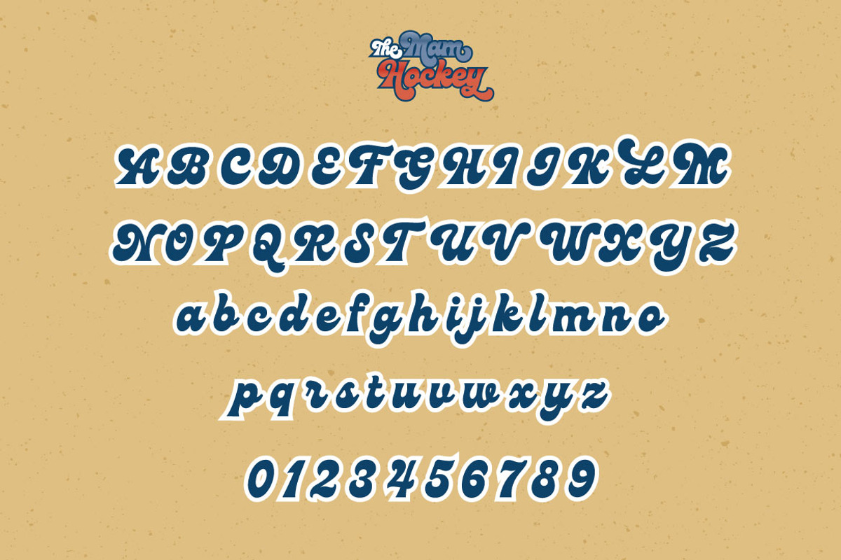The Mam Hockey - Bold Script, a Script Font by Lemon Studio Type (Photo 9 of 12)