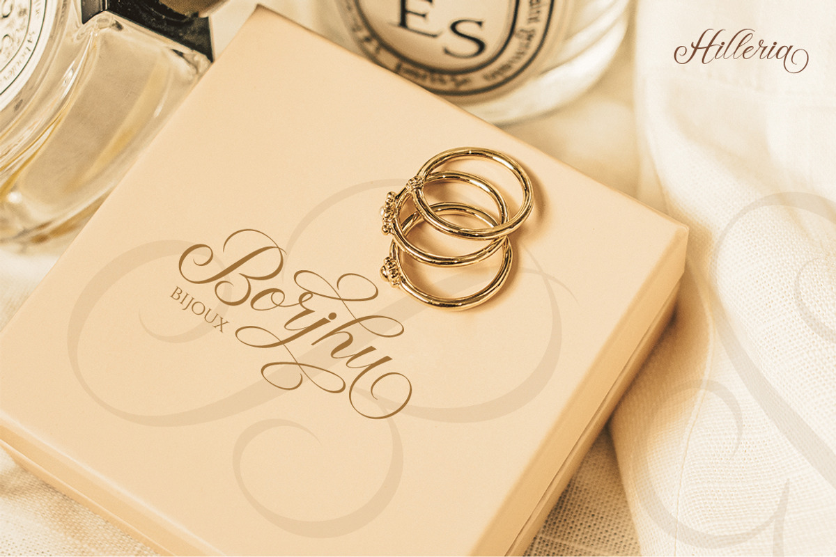 Hilleria, a Script Font by kerismaker (Photo 10 of 12)