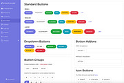 Bootstrap 4 Admin Dashboard Template, a Bootstrap Template by Medialoot (Thumbnail 5 of 10)