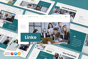 Linke Business Presentation Template