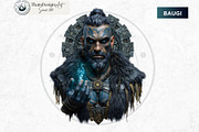 Norse Jotuns Giant Viking Cliparts, a Person Illustration by ThatsDesignArt (Thumbnail 7 of 18)