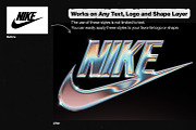 Chrome Text Styles Bundle - 50% OFF, a Layer Style Add-On by Hyperpix Productions (Thumbnail 43 of 47)