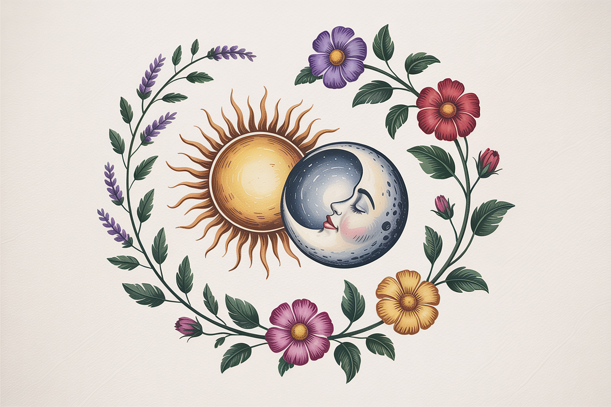 Wildflower Celestial Bundle, an Illustration by Amazin_art (Photo 9 of 11)
