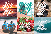 The Flower City, a Script Font by wubstudio (Thumbnail 3 of 6)
