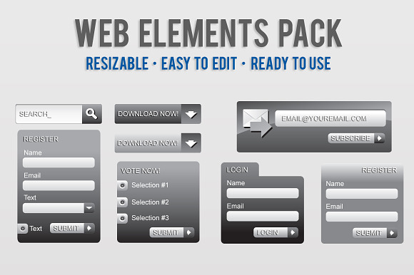Web Elements preview 3