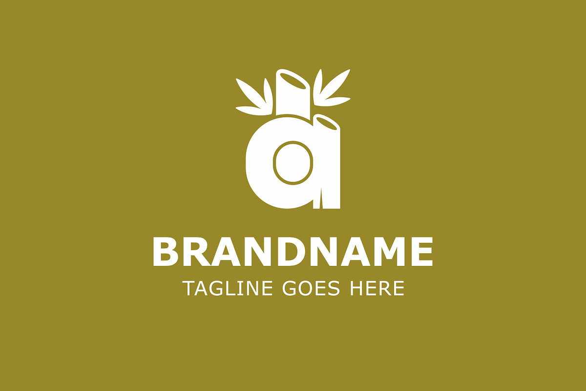 Letter A or AI Bamboo Modern Logo, a Branding & Logo Template by Pray Art Design Studio (Photo 2 of 2)
