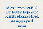 Bullsy College 3D, a Serif Font by Marvadesign (Thumbnail 6 of 7)