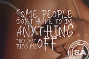 NO RULES || Cursive Handwritten Font, a Script Font by Artcoast Fonts (Thumbnail 2 of 10)