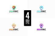 Set of Idea point logo designs, a Branding & Logo Template by Lucky Creative (Thumbnail 1 of 5)