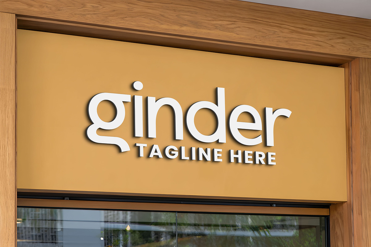 Logo Mockup Facade Sign, a Mockup by GenesisCreativeCo (Photo 3 of 3)