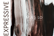 WHITE AND BROWN MODERN ABSTRACT ART, a Decorative Illustration by identity.ART (Thumbnail 1 of 7)