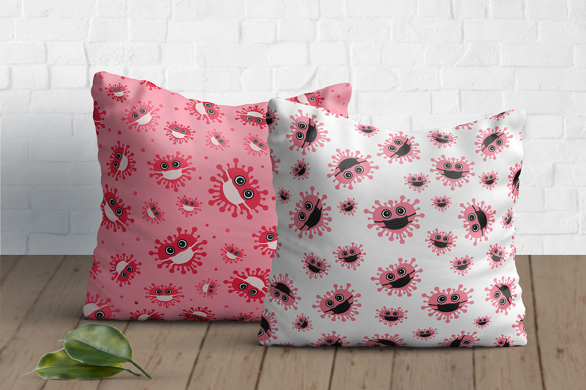 Pandemic Valentines Day pattern., a Pattern Graphic by LaBelezokaDesign (Photo 4 of 4)