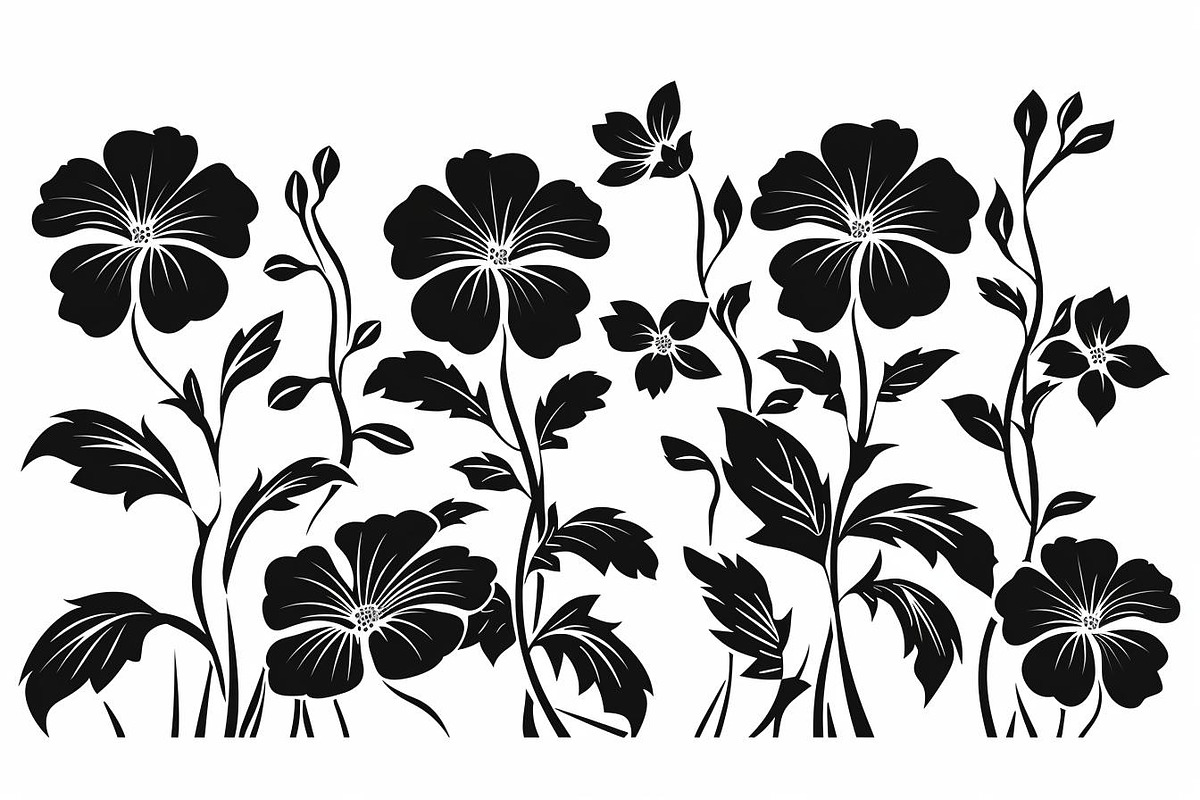 Floral Frame Border Laser Cut Bundle, an Object Graphic by balal (Photo 3 of 15)