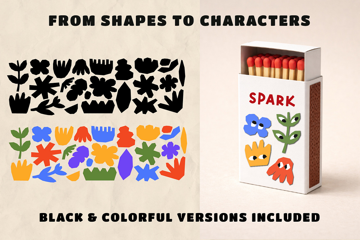 Funky Character Creator: 85+ Shapes, an Object Graphic by Le.nart (Photo 5 of 5)