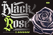 Blime Blackletter - Logo Font, a Blackletter Font by Nirmana Visual (Thumbnail 11 of 11)