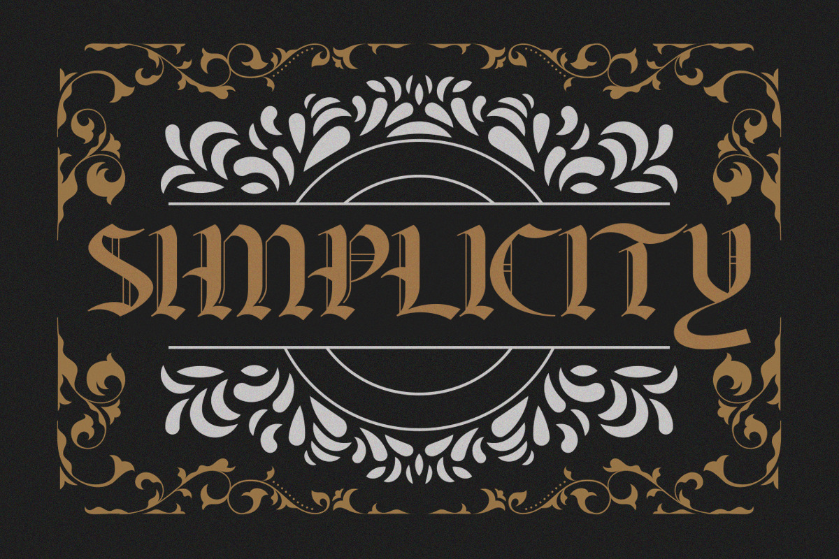 Baghen - Blackletter typeface, a Blackletter Font by Shakira Studio (Photo 3 of 11)