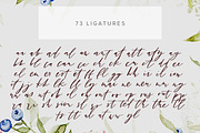 San Clemente Script + Spring Florals, a Script Font by Jen Wagner Co (Thumbnail 9 of 16)