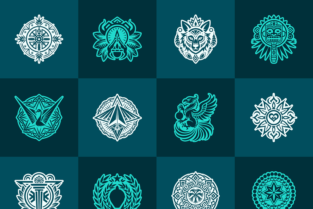 Gratitude Symbol Art Set, a Solid Icon by Creative Stall (Photo 8 of 10)