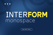 Interform - Monospace, a Sans Serif Font by Arterfak Project (Thumbnail 2 of 14)