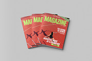 A4 magazine mock-up, a Books & Magazine Mockup by hokagata (Thumbnail 4 of 5)