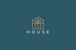 House Logo Morning Rustic Concept, a Branding & Logo Template by Signatoro
