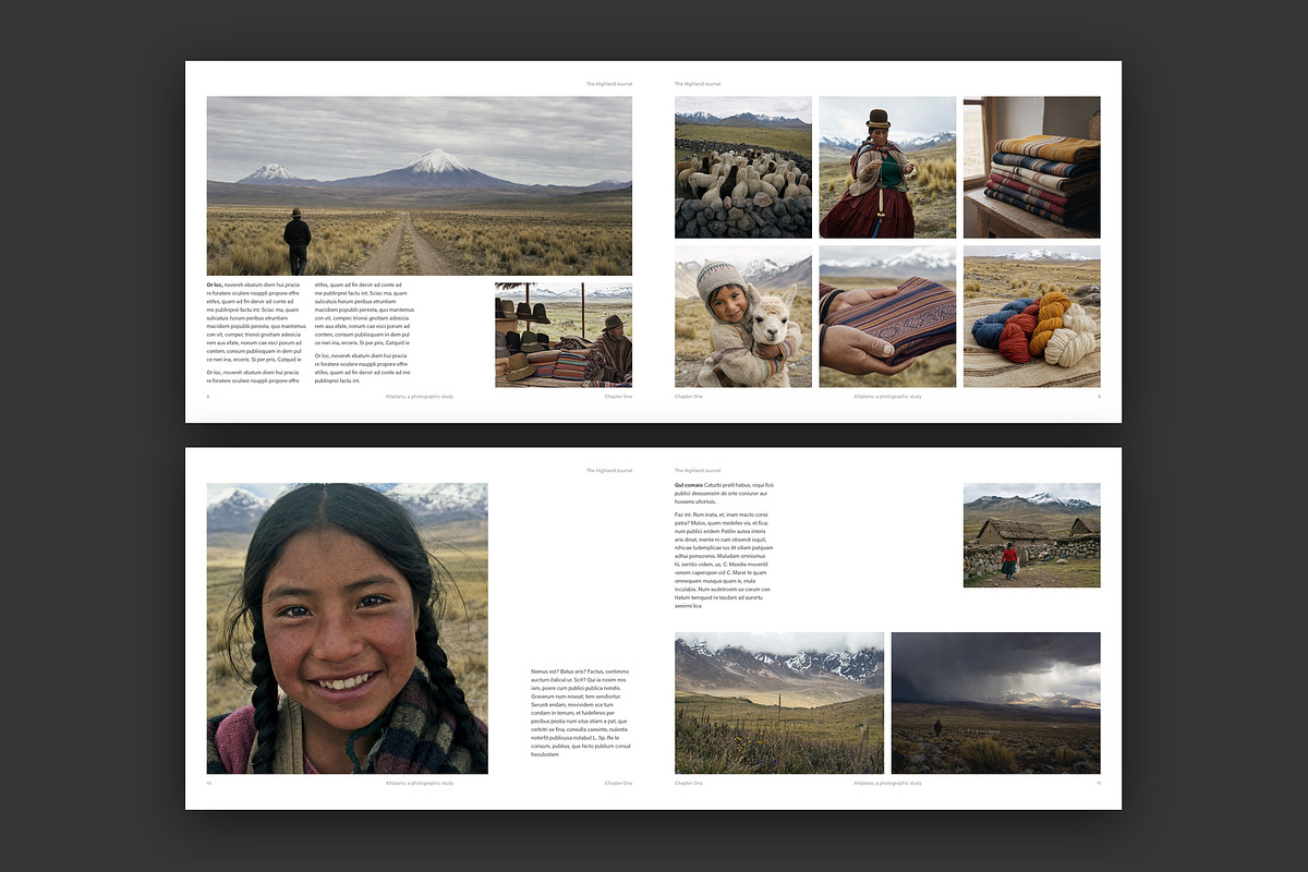 Landscape Photo Book Template, a Brochure Template by BrandPacks (Photo 4 of 8)