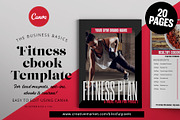 Fitness ebook Template, a Magazine Template by Blissful Pixels (Thumbnail 1 of 6)