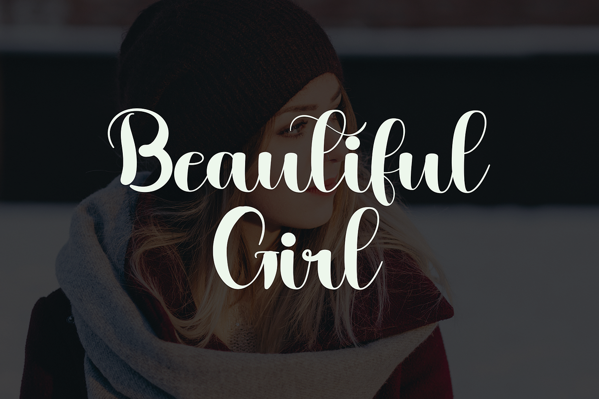 Blonde Girl, a Handwritten Font by InermediaSTUDIO (Photo 5 of 8)