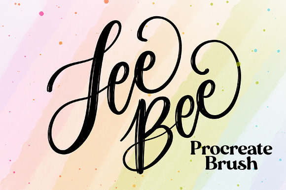 LeeBee Highlighted Procreate Brush preview 7