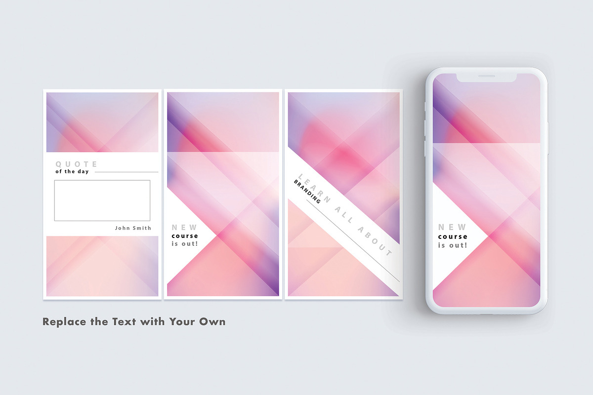 Minimal Design Instagram Stories, a Social Media Template by Polar Vectors (Photo 3 of 7)