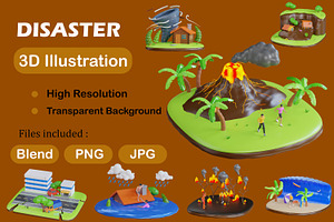 3D Natural Disaster Pack