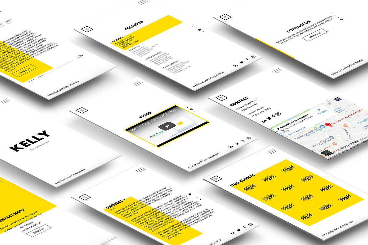Kelly - Responsive HTML5 Theme 2019, a HTML Template by Den Marty Studio (Photo 6 of 7)