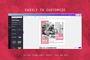 Canva Instagram Post Template Pinkan, a Social Media Template by Lythcreative (Thumbnail 5 of 5)