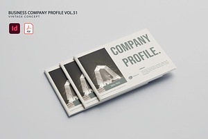 Business Company Profile Vol.51, a Brochure Template by Bewalrus Studio
