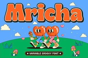 Mricha Variable Groovy Font