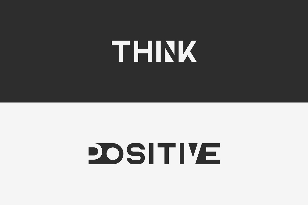 Blackpaper - 1st Negative Space Font preview 5