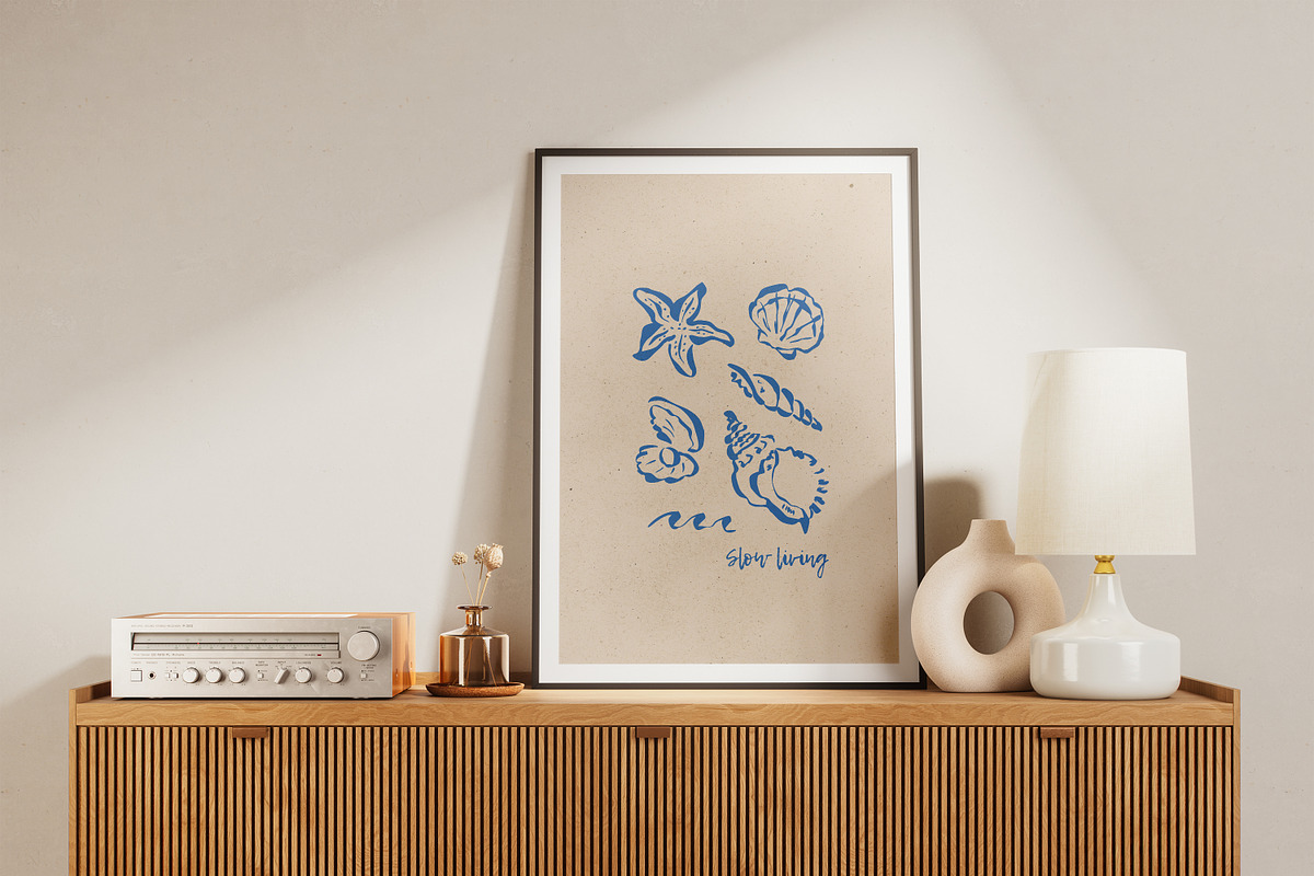 Coastal living doodles, an Object Graphic by DesignThatMatters (Photo 9 of 11)