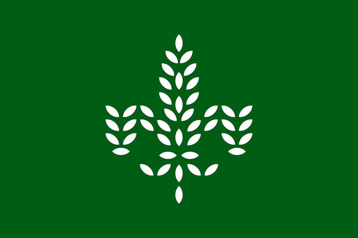 Fleur De Lis Leaves Logo
