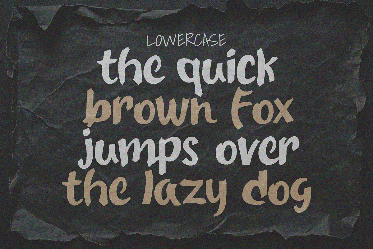 Weoqios Vintage Font, a Handwritten Font by Erifqizefont (Photo 2 of 11)